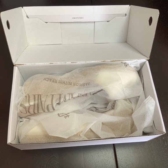 Dream Pairs Women’s Amanda-1 Closed Toe Wedge Sandal Sz 9 Beige/White - Picture 4 of 10